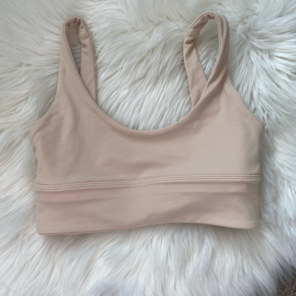 Lululemon align bra pale linen